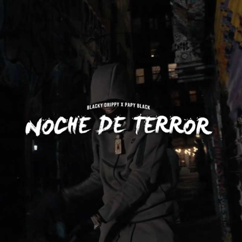 blacky drippy nocha de terror