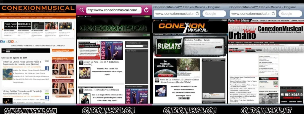 Conexion Musical versiones 2012